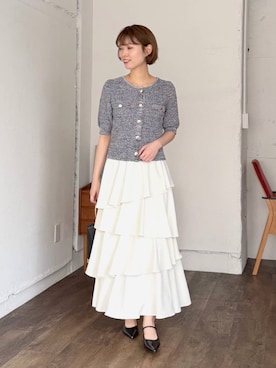 uemiさん（レディース・163cm）の春コーディネート