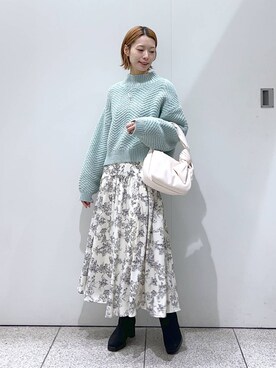 uemiさん（レディース・163cm）の冬コーディネート