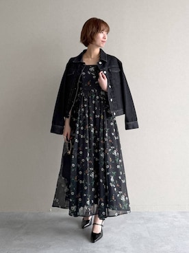 uemiさん（レディース・163cm）の春コーディネート