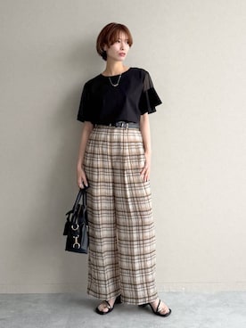 uemiさん(レディース・163cm)の夏コーディネート