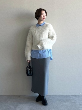 uemiさん（レディース・163cm）の冬コーディネート