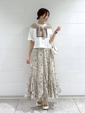 uemiさん（レディース・163cm）の春コーディネート