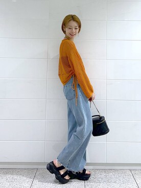 uemiさん（レディース・163cm）の夏コーディネート