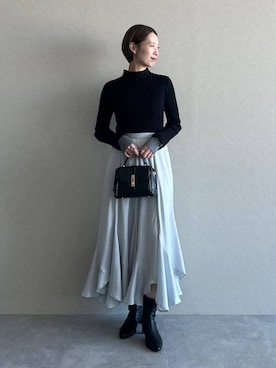 uemiさん（レディース・163cm）の冬コーディネート