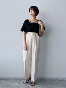 uemiさん（レディース・163cm）の夏コーディネート