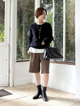 uemiさん（レディース・163cm）の秋コーディネート