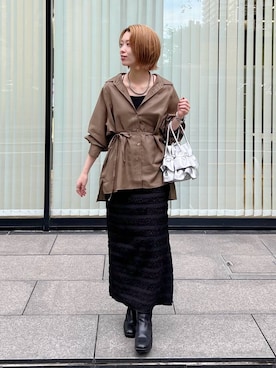 uemiさん（レディース・163cm）の秋コーディネート