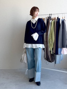 uemiさん(レディース・163cm)の冬コーディネート