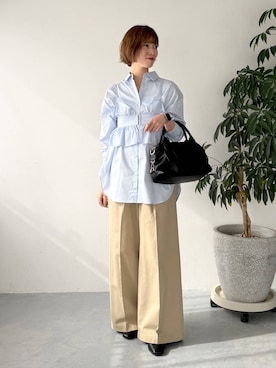 uemiさん（レディース・163cm）の春コーディネート