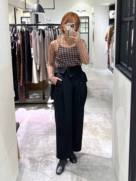 uemiさん（レディース・163cm）の秋コーディネート