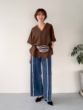 uemiさん(レディース・163cm)の夏コーディネート