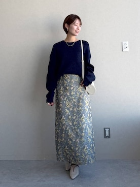 uemiさん（レディース・163cm）の冬コーディネート