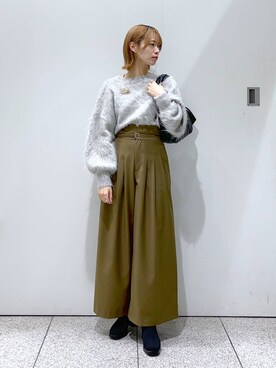 uemiさん（レディース・163cm）の秋コーディネート