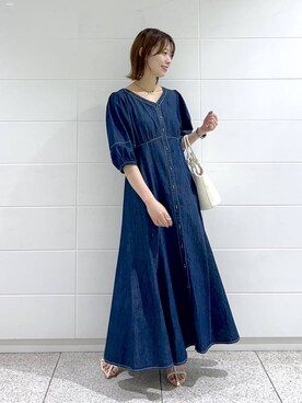 uemiさん（レディース・163cm）の春コーディネート