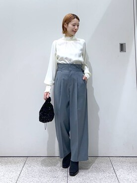 uemiさん（レディース・163cm）の冬コーディネート