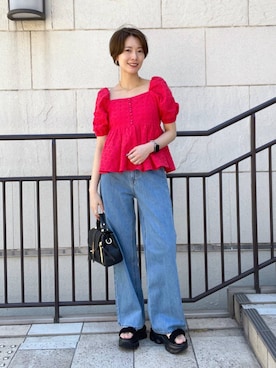 uemiさん(レディース・163cm)の夏コーディネート