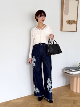 uemiさん（レディース・163cm）の秋コーディネート