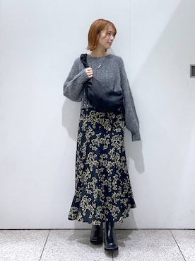 uemiさん（レディース・163cm）の秋コーディネート