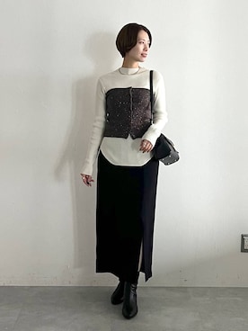 uemiさん(レディース・163cm)の冬コーディネート