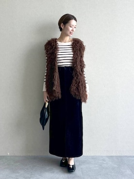 uemiさん（レディース・163cm）の秋コーディネート