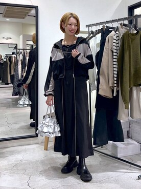 uemiさん（レディース・163cm）の秋コーディネート