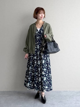 uemiさん（レディース・163cm）の春コーディネート