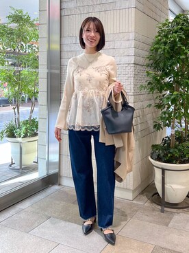 uemiさん（レディース・163cm）の春コーディネート