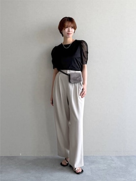 uemiさん(レディース・163cm)の夏コーディネート