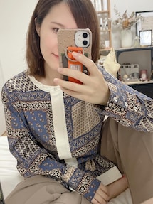 TODAYFUL スタンドカラ　ペイズリーシャツ TODAYFUL（トゥデイフル）の「TODAYFUL(トゥデイフル