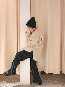 「a fadのアイテム（ジャケット/アウター）」を使った、hsiaoさん（レディース・155cm）の秋コーディネート