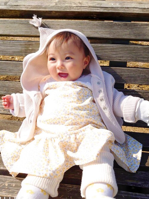 Apricot 赤ちゃん本舗のワンピースを使ったコーディネート Wear