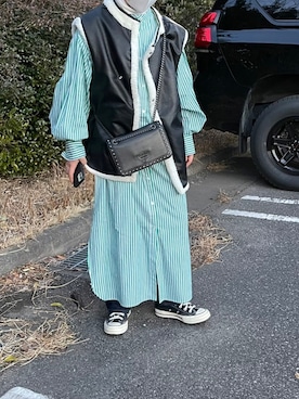 Yさん（レディース・153cm）の冬コーディネート