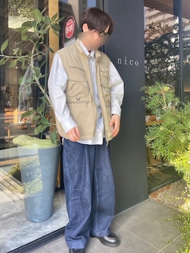 「KLEMAN（クレマン）のアイテム（ブーツ）」を使った、MAISONさん（メンズ・173cm）の春コーディネート