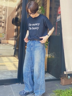 「BOTT（ボット）のアイテム」を使った、MAISONさん（メンズ・173cm）の夏コーディネート