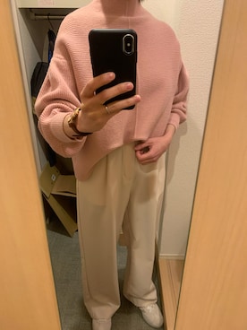 「JOURNAL STANDARD relume（ジャーナルスタンダード　レリューム）のアイテム（その他アウター）」を使った、miさん（レディース・161cm）の冬コーディネート