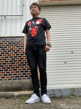 「D&G（ディーアンドジー）のアイテム」を使った、Shinji Tsuruさん（メンズ・173cm）の夏コーディネート