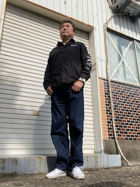 「Norton（ノートン）のアイテム」を使った、Shinji Tsuruさん（メンズ・173cm）の夏コーディネート