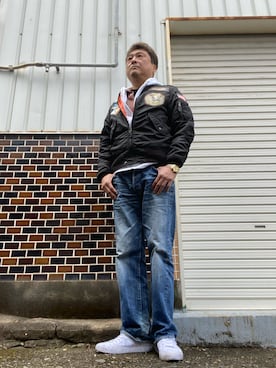 「D&G（ディーアンドジー）のアイテム」を使った、Shinji Tsuruさん（メンズ・173cm）の春コーディネート