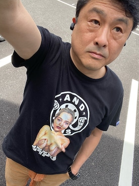 「ANDSUNS（アンドサンズ）のアイテム」を使った、Shinji Tsuruさん（メンズ・173cm）の秋コーディネート