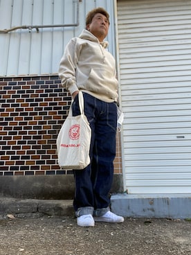 「D&G（ディーアンドジー）のアイテム」を使った、Shinji Tsuruさん（メンズ・173cm）の春コーディネート