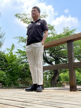 Shinji Tsuruさんの（Dr. Martens | ドクターマーチン）を使ったコーディネート