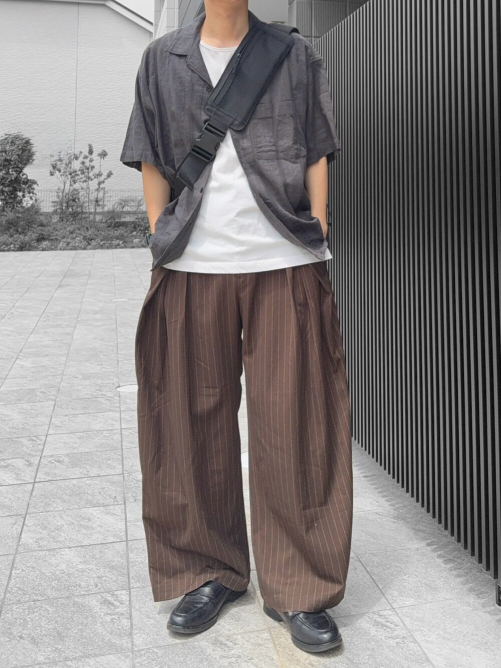 soerte 3TUCK WIDE BALLOON TROUSERS サイズ1（soerte（ソエルテ