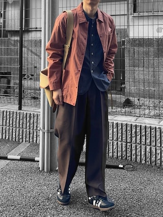 MHL エムエイチエル　カットソー　Mサイズ　ブルー　新品未使用 SMOOTH COTTON JERSEY（Tシャツ/カットソー）｜MHL