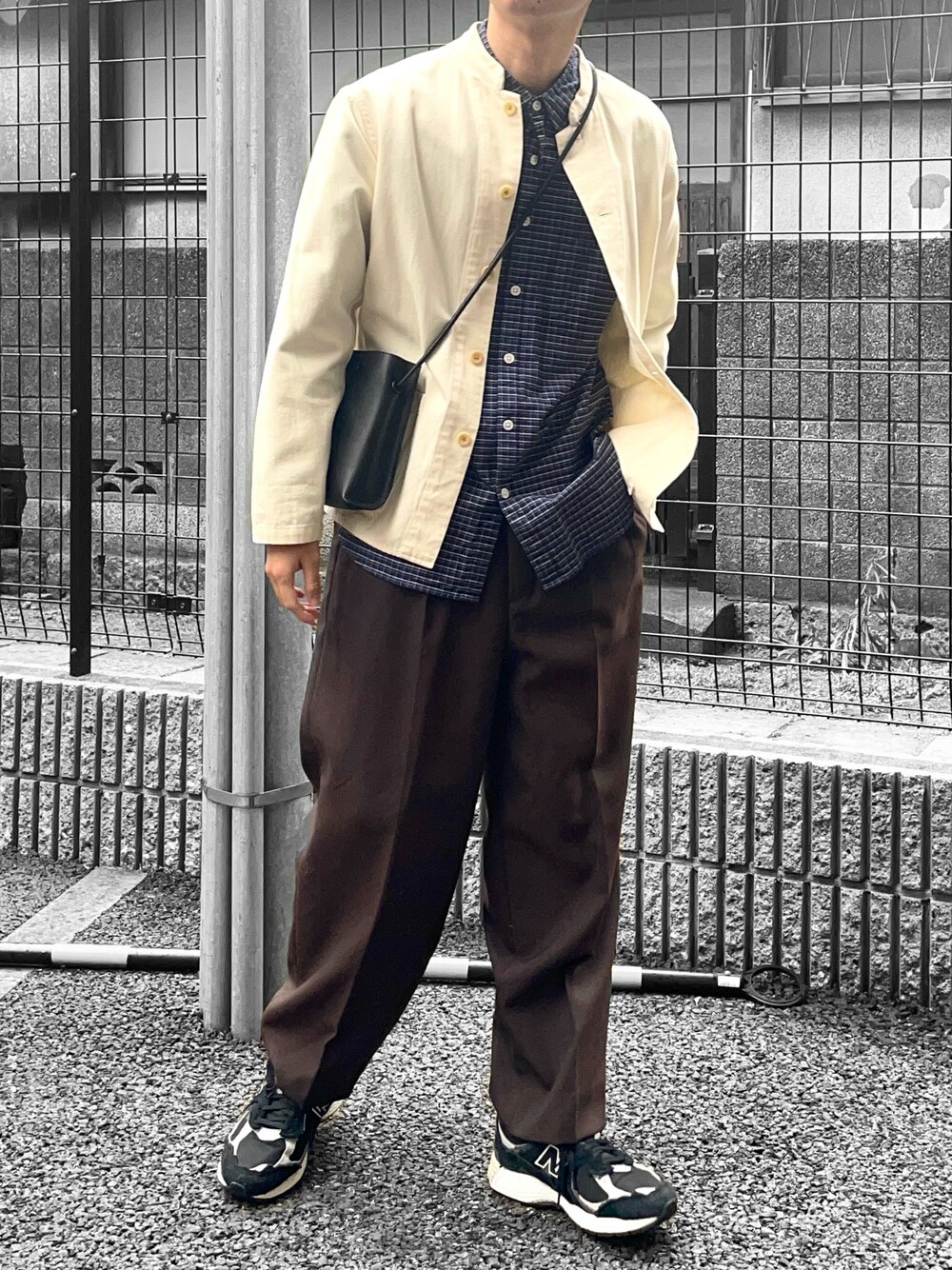 Steven Alan＞ マットクロス インツープリーツ ドレス トラウザーズを