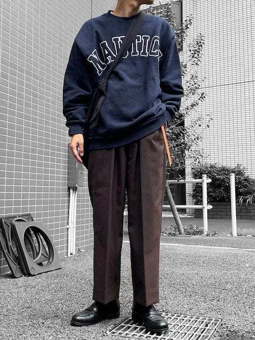 Steven Alan＞ マットクロス インツープリーツ ドレス トラウザーズを