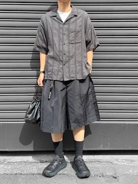 「アイテム（キーケース/キーアクセサリー）」を使った、hatahiroさん（メンズ・171cm・20代）の夏コーディネート