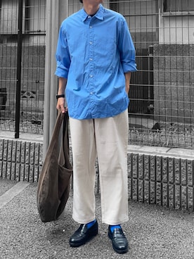 「アイテム（レッグウェア）」を使った、hatahiroさん（メンズ・171cm・20代）の夏コーディネート