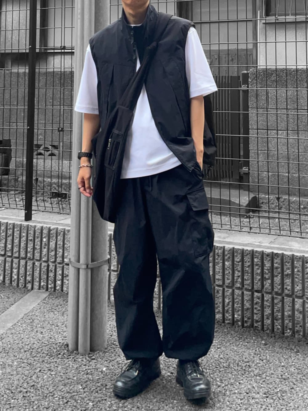 hatahiro｜WYM LIDNMのベストを使ったコーディネート - WEAR