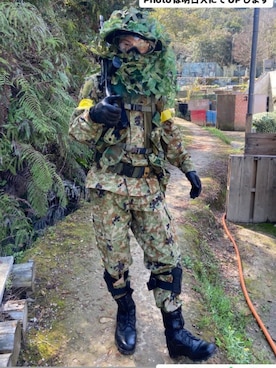 「アイテム（アウトドア/スポーツ）」を使った、じぇーさん（メンズ・165cm）の秋コーディネート