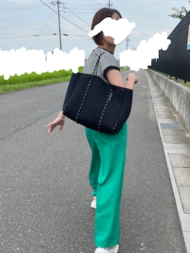 「STATE OF ESCAPE（ステートオブエスケープ）のアイテム」を使った、mii♡ さん（レディース・150cm）の夏コーディネート